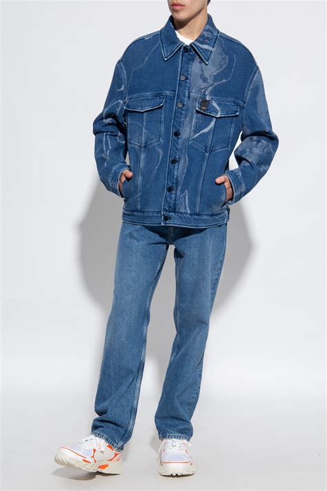 fendi jean jacket men's|men's rain proof jacket.